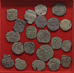 LOTTI - Bizantine  Lotto di 21 monete