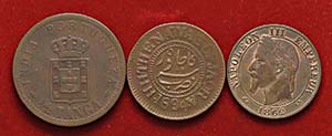 LOTTI - Estere  FRANCIA - 5 centimes 1862, ... 