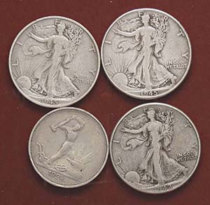 LOTTI - Estere  USA - 1/2 dollaro 1942 e ... 