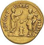 ROMANE IMPERIALI - Adriano (117-138) - Aureo ... 