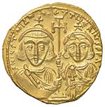 BIZANTINE - Giustiniano II e Tiberio III ... 