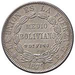ESTERE - BOLIVIA - Repubblica (1825) - Mezzo ... 