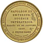 MEDAGLIE ESTERE - FRANCIA - Napoleone III ... 