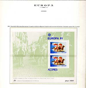 EUROPA - C.E.P.T.  - Collezioni 1981-1987 ... 