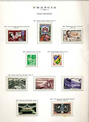 EUROPA - FRANCIA  - Collezioni 1959-1991 ... 