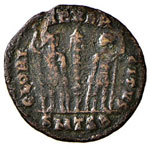 ROMANE IMPERIALI - Delmazio (335-337) - AE 4 ... 