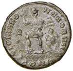 ROMANE IMPERIALI - Teodosio I (379-395) - AE ... 