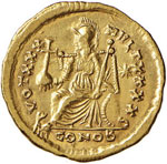ROMANE IMPERIALI - Galla Placidia (moglie di ... 