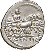 ROMANE REPUBBLICANE - SENTIA - L. Sentius C. ... 