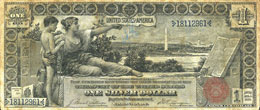 CARTAMONETA ESTERA - U.S.A.  - Dollaro 1896 ... 