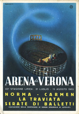 CARTOLINE - SPETTACOLO E PERSONAGGI  Arena ... 