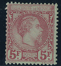 EUROPA - MONACO  - Posta Ordinaria 1885 ... 