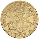 ESTERE - U.S.A.  - 20 Dollari 1873 S - ... 
