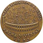 MEDAGLIE - CITTA - Verona  - Medaglia 1973 ... 
