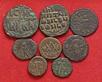 LOTTI - Bizantine  4 monete e 4 ... 