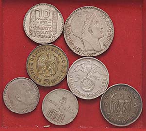 LOTTI - Estere  GERMANIA - 5 monete e ... 