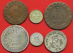LOTTI - Estere  GERMANIA - Lotto di 6 monete