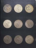 LOTTI - Estere  USA - Insieme di 32 moneta ... 