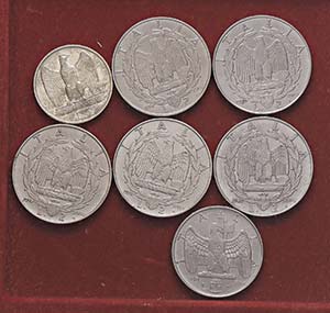LOTTI - Savoia  5 lire 1927*, 2 lire 1939 ... 