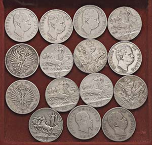 LOTTI - Savoia  Lotto di 15 monete