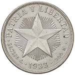 ESTERE - CUBA - Repubblica  - Peso 1933 Kr. ... 