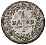 ESTERE - SVIZZERA - SAN GALLO  - Batzen 1814 ... 