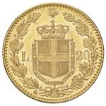 SAVOIA - Umberto I (1878-1900) - 20 Lire ... 
