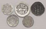 LOTTI - Greche  Lotto di 5 monete Sassanidi
