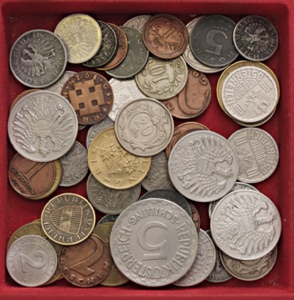 LOTTI - Estere  AUSTRIA - Lotto di 45 monete