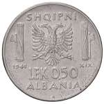 SAVOIA - Albania  - 0,50 Lek 1941 XIX Pag. ... 