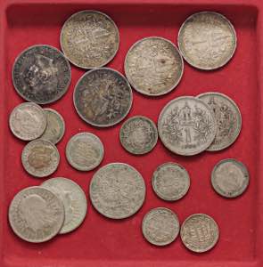 LOTTI - Estere  AUSTRIA - 7 monete, Olanda ... 
