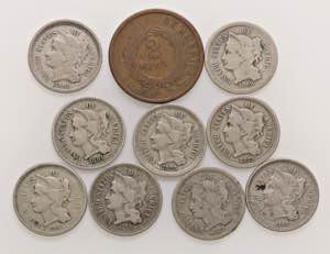 LOTTI - Estere  USA - 3 cents dal 1865 al ... 