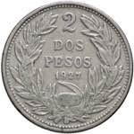 ESTERE - CILE - Repubblica  - 2 Pesos 1927 ... 