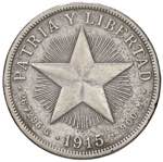 ESTERE - CUBA - Repubblica  - Peso 1915 Kr. ... 