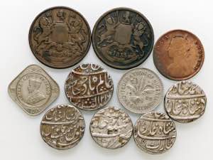 LOTTI - Estere  INDIA - Lotto di 10 monete