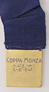 MEDAGLIE - CITTA - Monza  - Medaglia 1947 - ... 