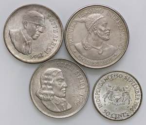 LOTTI - Estere  AFRICA - Lotto di 4 monete