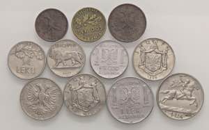 LOTTI - Estere  ALBANIA - Lotto di 11 monete