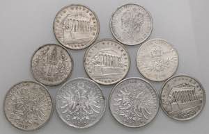LOTTI - Estere  AUSTRIA - Lotto di 9 monete