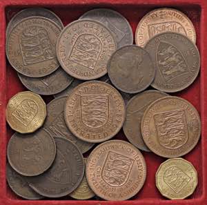 LOTTI - Estere  JERSEY - Lotto di 22 monete ... 