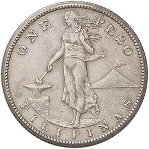 ESTERE - FILIPPINE - Repubblica  - Peso 1909 ... 