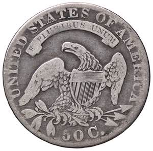 ESTERE - U.S.A.  - Mezzo dollaro 1833 - ... 