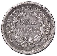 ESTERE - U.S.A.  - Dime 1841 - Seated ... 