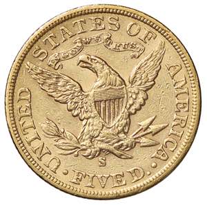 ESTERE - U.S.A.  - 5 Dollari 1901 S - ... 