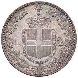 SAVOIA - Umberto I (1878-1900) - 2 Lire 1897 ... 