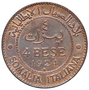 SAVOIA - Somalia  - 4 Bese 1924 Pag. 978; ... 