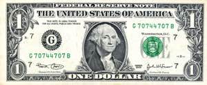 CARTAMONETA ESTERA - U.S.A.  - Dollaro 2003  ... 
