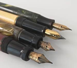 VARIE - Penne  Lotto di 4 penne stilografiche
