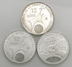 LOTTI - Estere  SPAGNA - 12 euro 2002 (2) e ... 