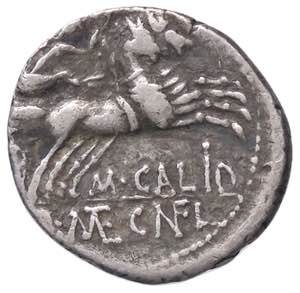 ROMANE REPUBBLICANE - CALIDIA - M. Calidius, ... 